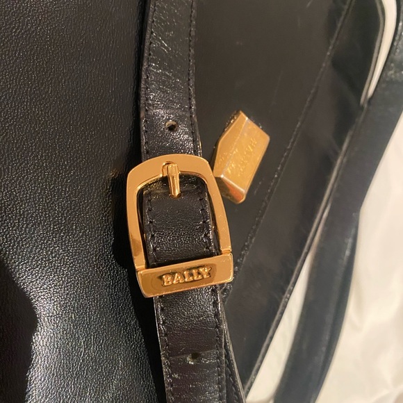 Bally shoulder the bag authentic black in good condition - Picture 15 of 15